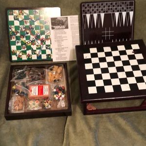 Wooden 15 in one game Center